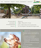 Homepage erstellt für Wildpark Frankenhof